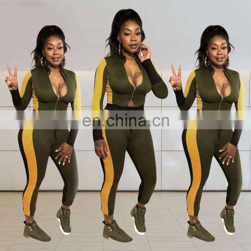 2020 China factory blank velvet tracksuits for women new design track suit tracksuit custom
