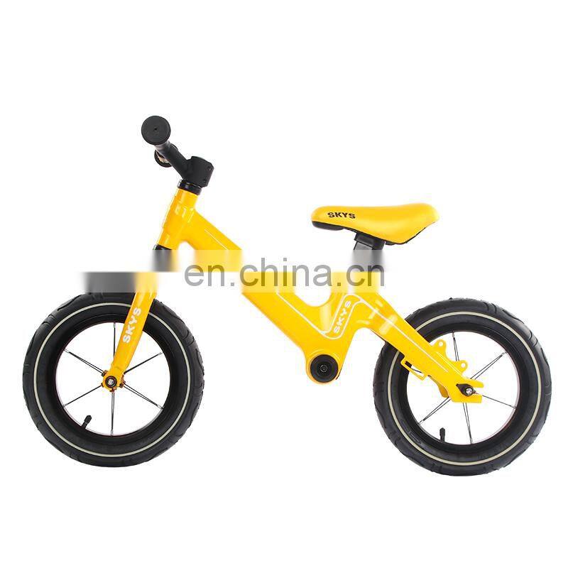 12 inch air wheel steel frame children balance bike for 2-5 years old kids