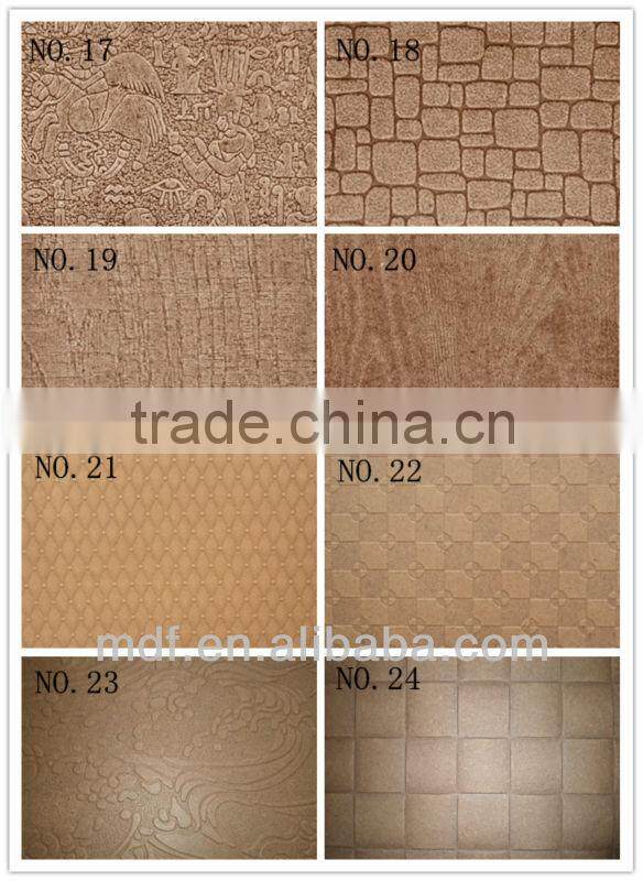 hdf embossed wall panel