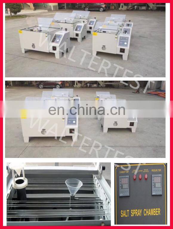 10 years manufacturer ISO 9227 astm b117 Battery Salt Water Spray Test Chamber