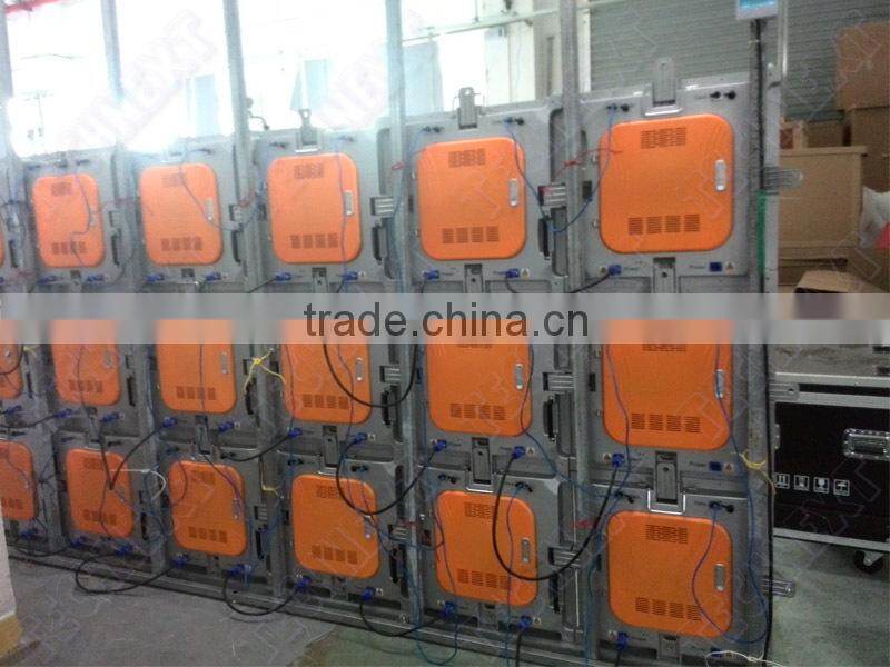 Aluminum outdoor rental LED Display P3.91 die-cast aluminum indoor rental stage background LED sign