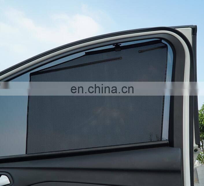 Hot New Roll Car Sunshade Luxury Custom-fit Sun shade Side Window Curtains for Hyundai IX25/IX35/IX45 2 PCS