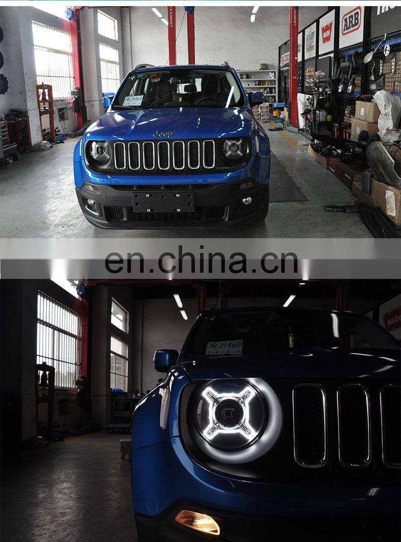 15-19 year Upgrade your original Halogen front lamp for Renegade into Xenon type brighter