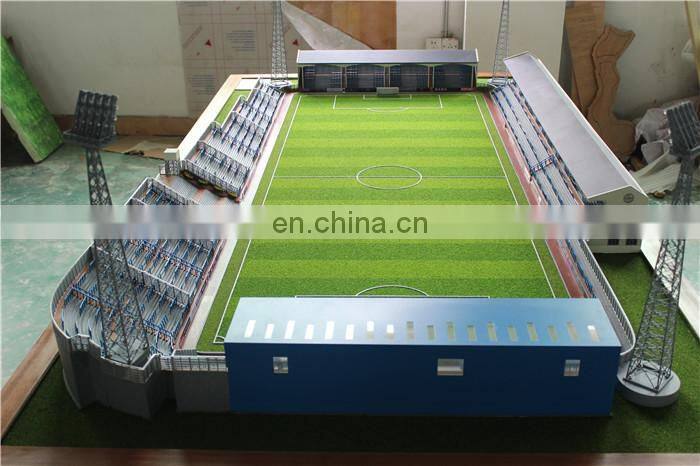 Guangzhou model making Gold stone stadium model in England for layout/sale
