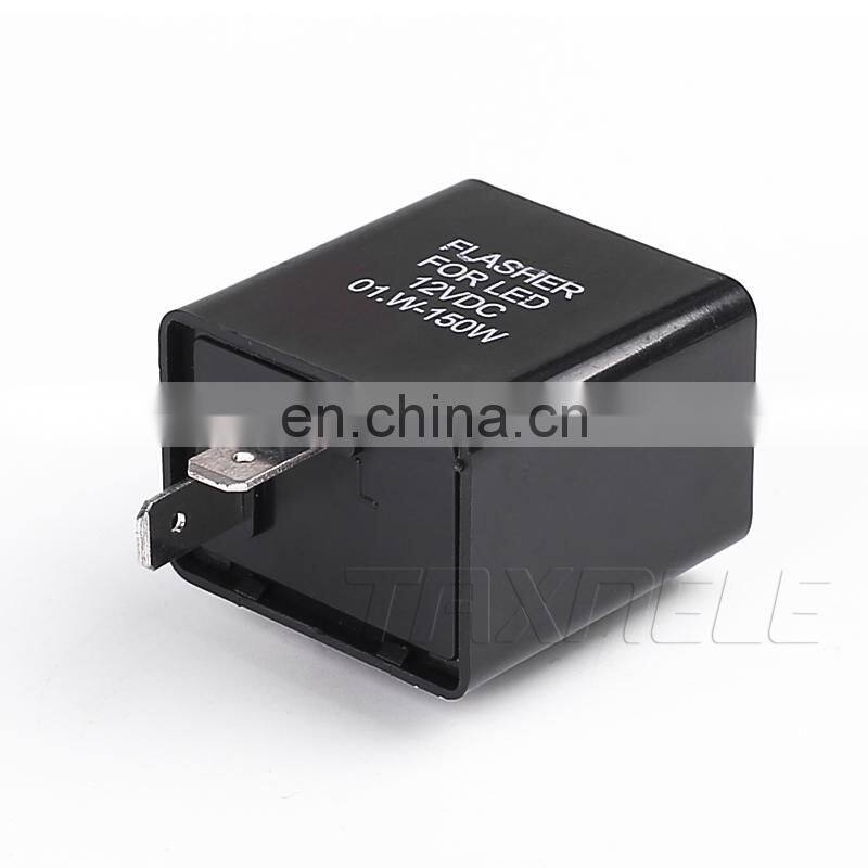 DC 12V Moto LED Turn Signal Flasher Relay Three Gear Frequency Motorcycle Adjustable Speed Flash Relay Accessaries CF13