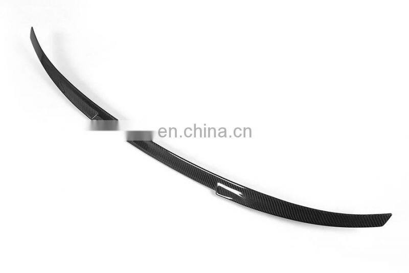 2014-2015 carbon fiber F32 428i 435i Coupe Trunk Spoiler Lip fit for BMW