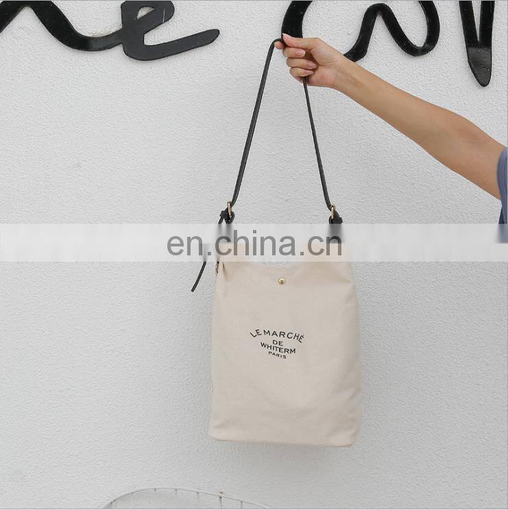 Extra Heavy Large Small Size Personalized Custom Logo Canvas Tote Cotton Canvas Blank Shopping Bag For Grocery