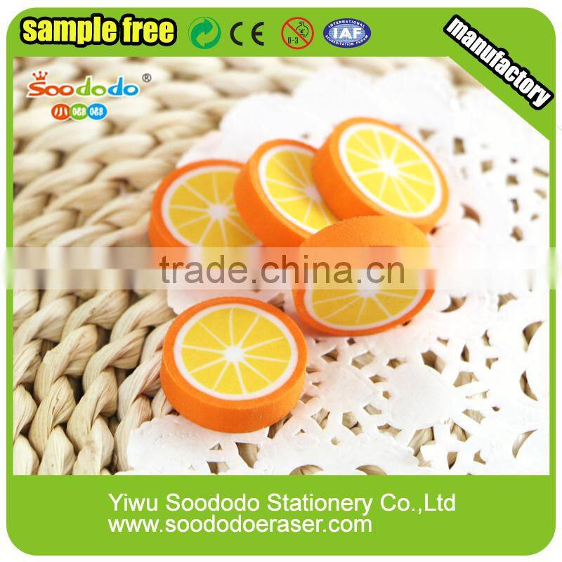 strawberry creative extruded stationery eraser gift