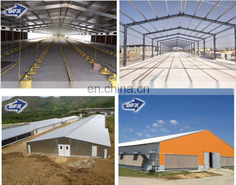 Large Egg Layer Incubator Chicken Design Prefab Poultry Farm Shed