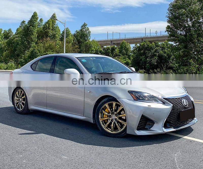 Runde Car Modification ABS Material GSF Style Old Lexus Upgrade IS300 Body Kit For 06-12 Lexus IS250 Front Bumper Grille