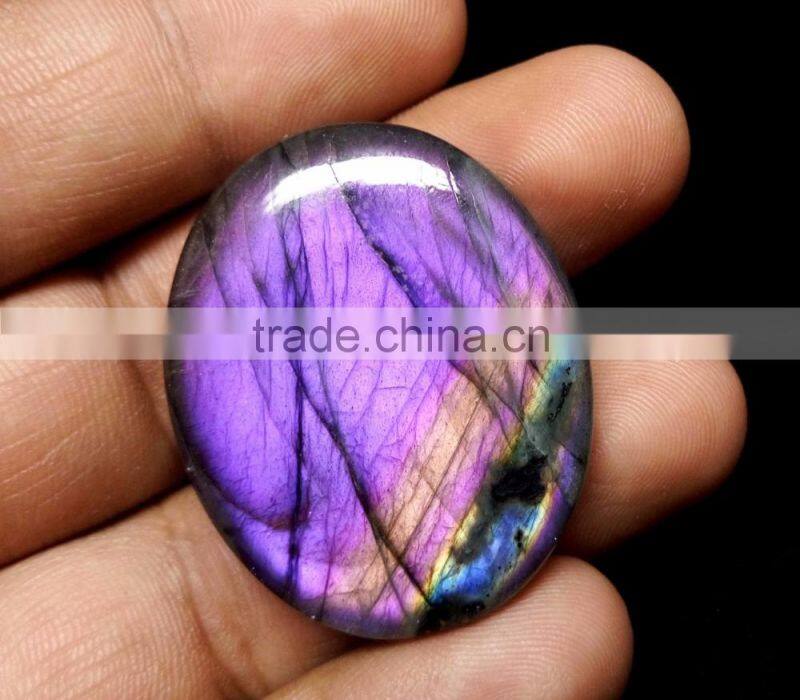 Purple Labradorite Cabochon Oval Polished Labradorite gemstone