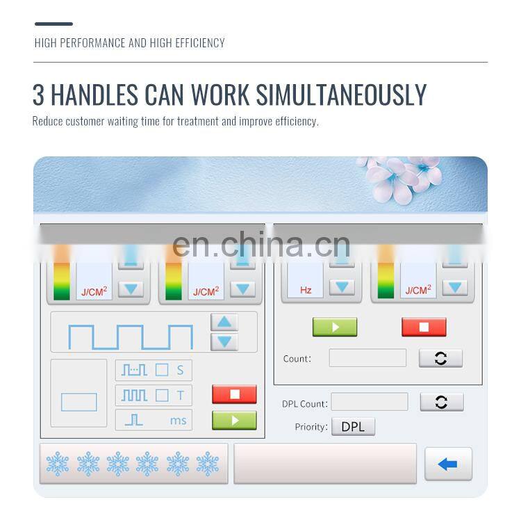 3 in 1DPL IPL Hair Removal Machine Elight Tattoo Removal Black Face Doll Carbon Peeling for Salon Spa