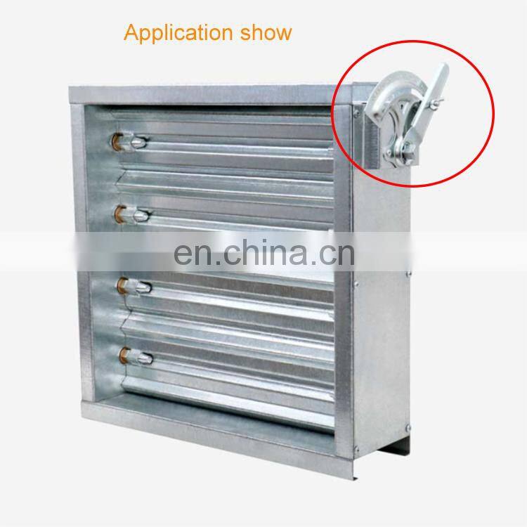 High Quality HVAC 3/8" Damper Quadrant Metal Air Volume Control Damper Regulator