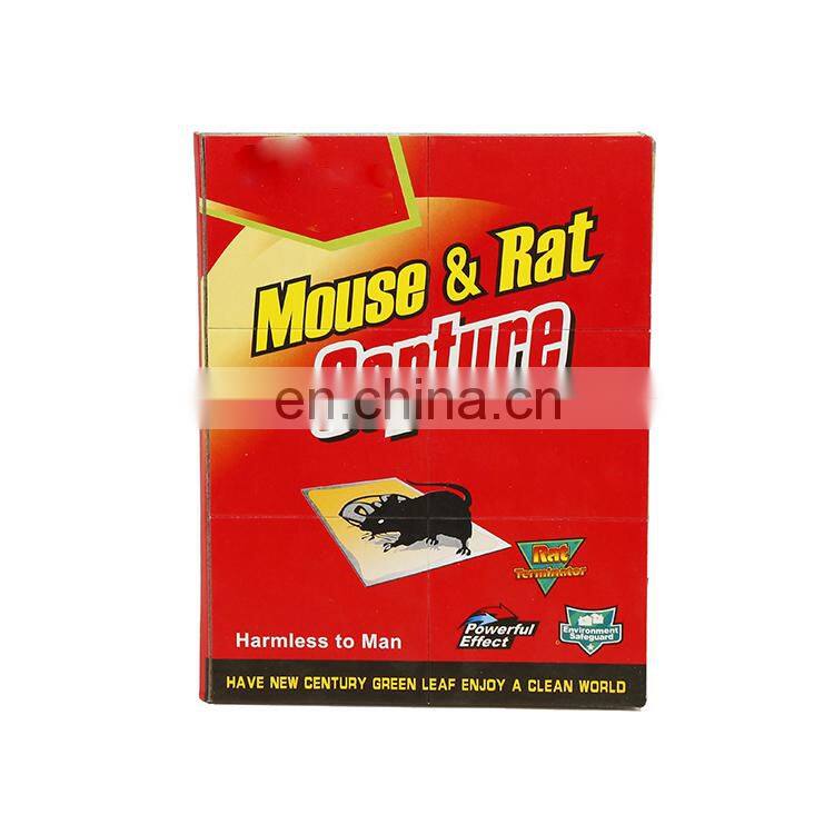 Hot selling design rat glue board mouse glue trap board mice sticky rat traps