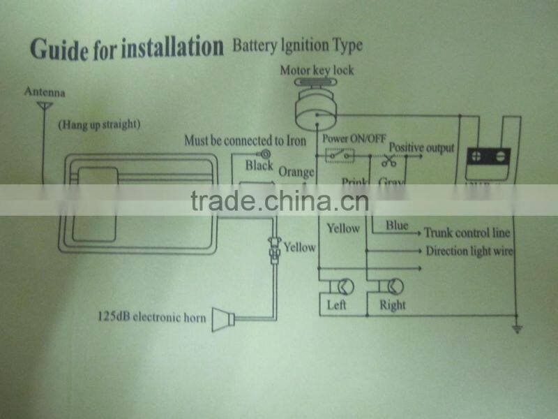 Cheap and Easy to- nstall motorcycle alarm system motorcycle security alarm system Motorcycle Alarm