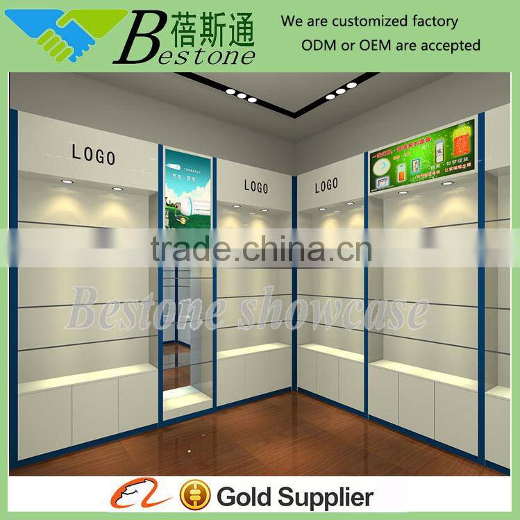 famous 3D interior design for perfume shop decoration