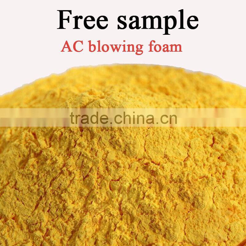 AC blowing foam blowing agents of azodicarbonamide