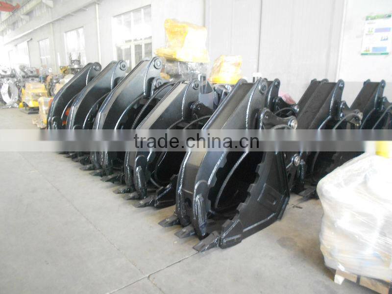 Excavator used grab bucket