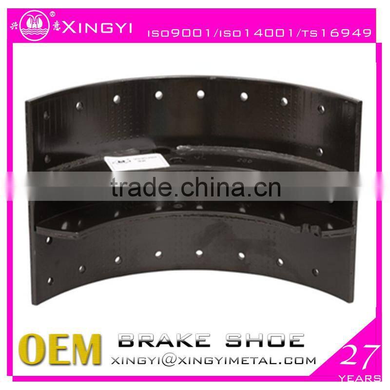 Brake shoe factory for truck part/Best selling truck part/customized truck part