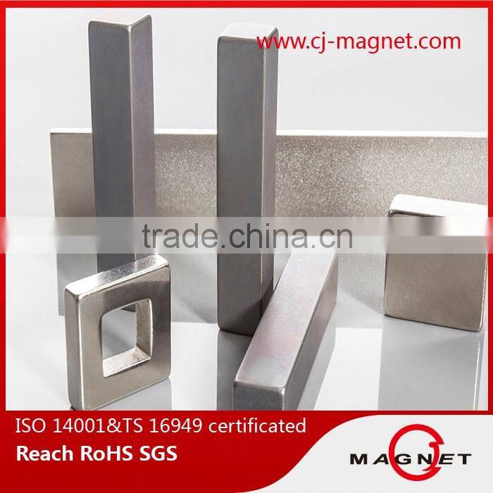 Zn coating small tolerance high efficiency neodymium magnet