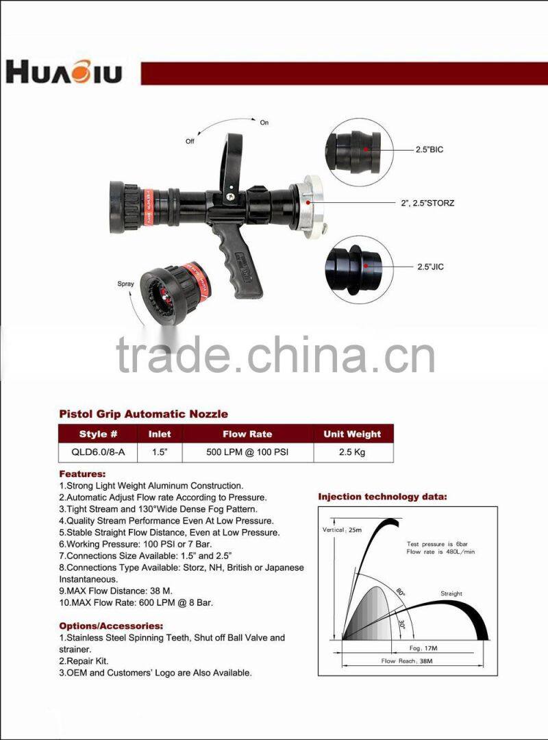 fire hose nozzle QLD6.0/8 A