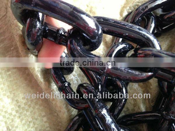 industrial link chain iron chain black
