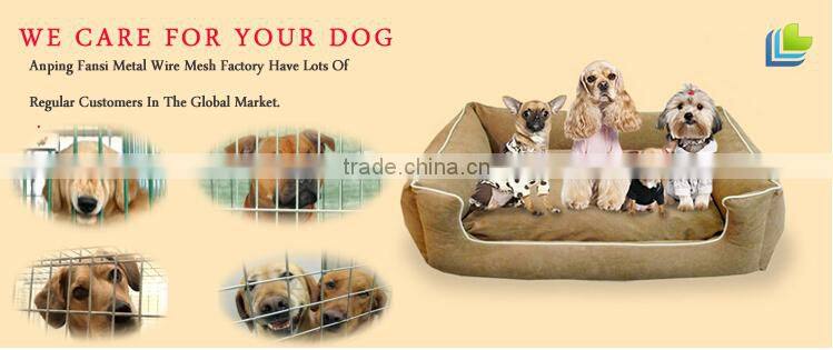 Alibaba China - fully welded 1 3/8" O.D. glavanized tubing frames 4 x 4 x 6 H Complete Kennel