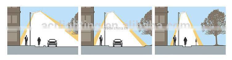 Meanwell Driver 120lm/w led street lamp with High Luminous Efficiency