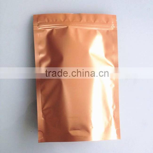 Barrier Feature Laminated Material Coffee Bean Packing Aluminum Foil Zipper Bag