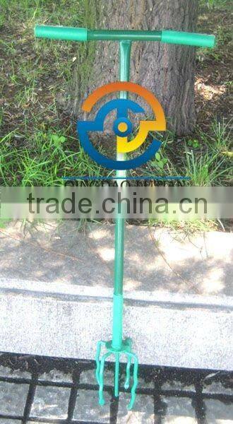 earth blender, garden cultivator, handle lawn aerator