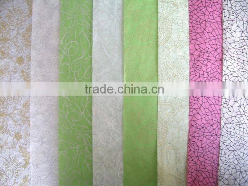 printed gift wrapping paper