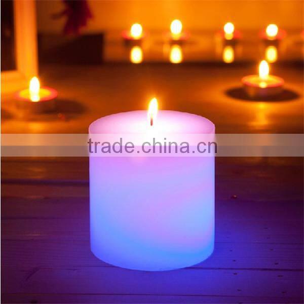 purple led candles