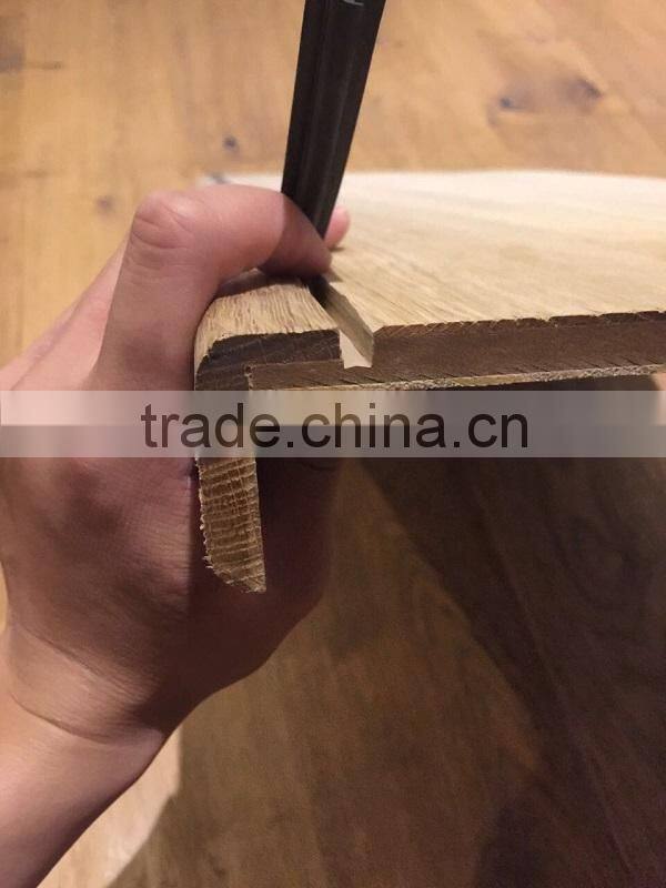 customize oak engineered stair treads