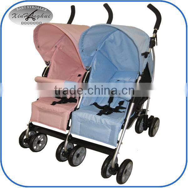 popular cheap double twin baby stroller 3018T