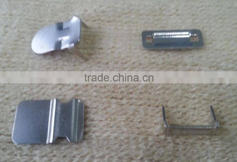10.5mm Metal Hook and Bar in Silver NF For suits trousers -- 8014A3