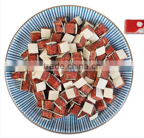 nutritious pet food with vegetable and fruit bully stick dry dog snack