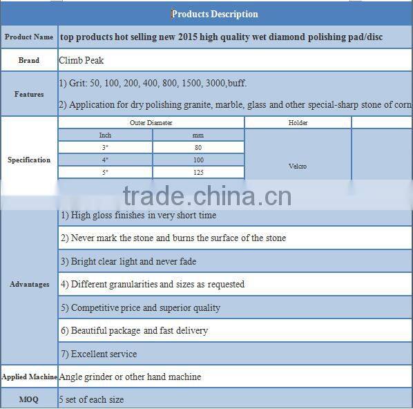 wet polishing pad/ water polishing piece/ diamond films