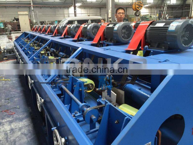 Round pipe polishing machine with professional service