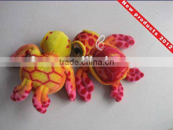 Big eyed turtle Blue 8 inch soft toy gifts