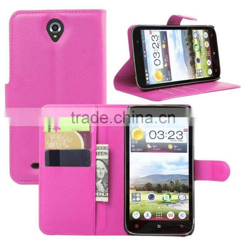 Keno Premium Wallet Hard Case for Lenovo A850 Flip Leather Case