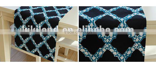 2015 Kikiland latest design high quality organza table runner