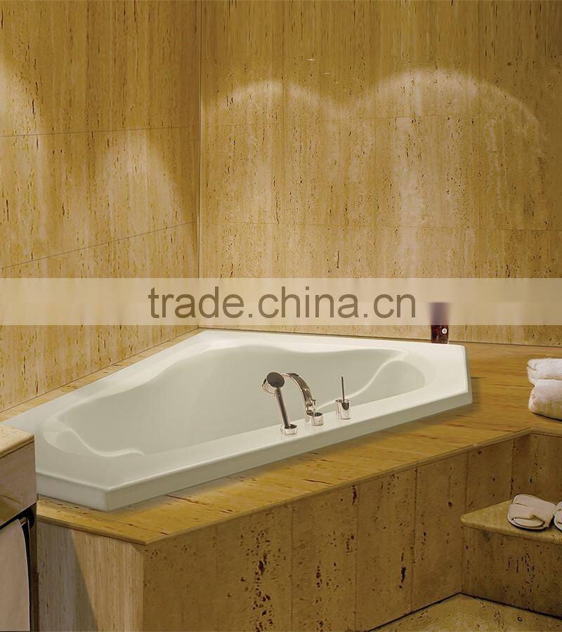 Single panel standard bath screen with towel rail