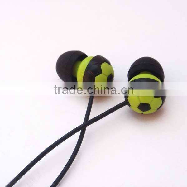 Factory price hot-selling fashionable In-ear turtle&ball shape novelty earbuds