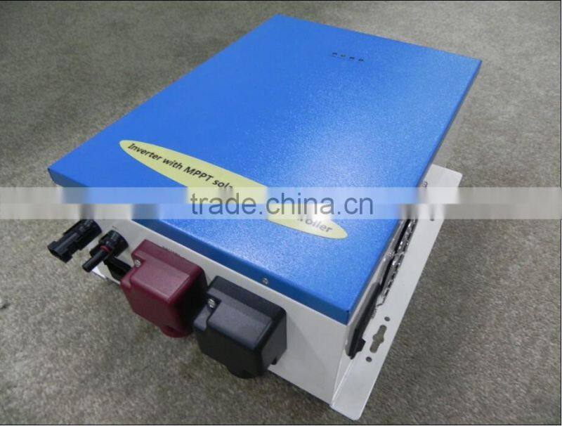 HY series solar inverter with built-in Mppt charge contronller, 300W hybrid inverter,