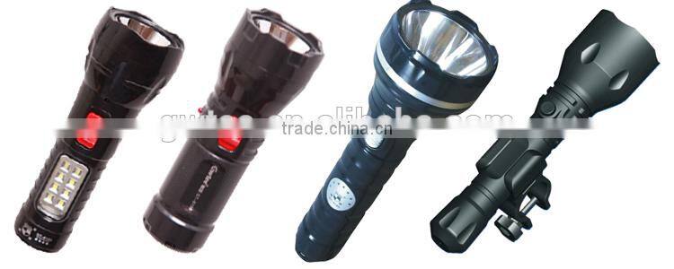 High quality elongated lithium battery led torch light manufacturers