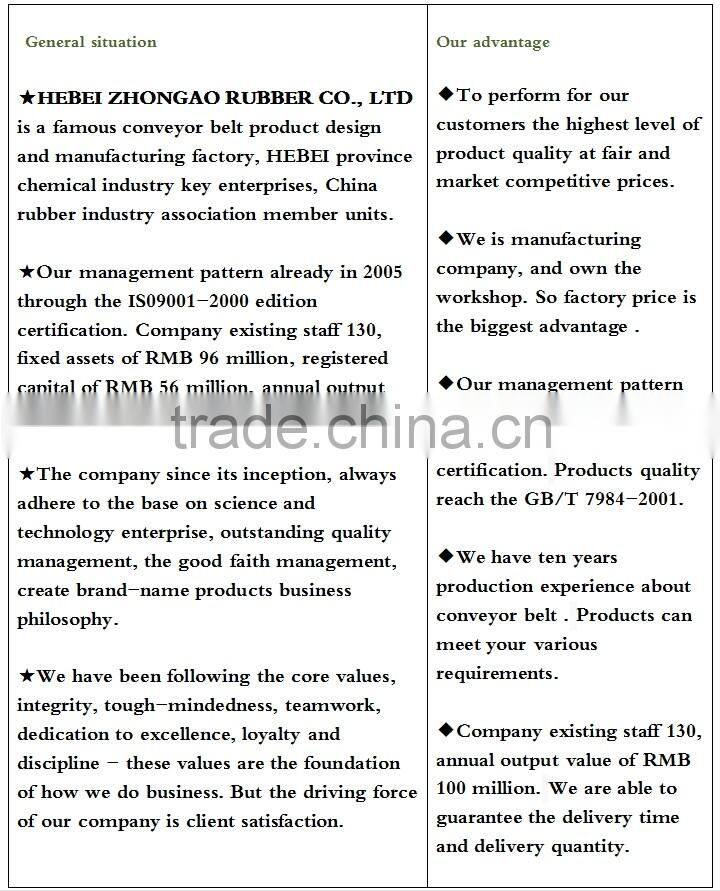Mining Nylon Conveyor Belt For Stone Crusher