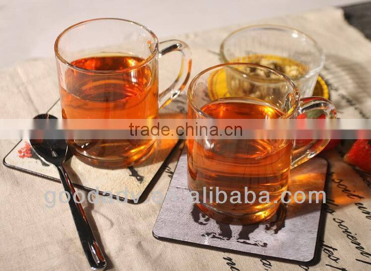 Wholesale square beer drink custom made coasters printing your own design