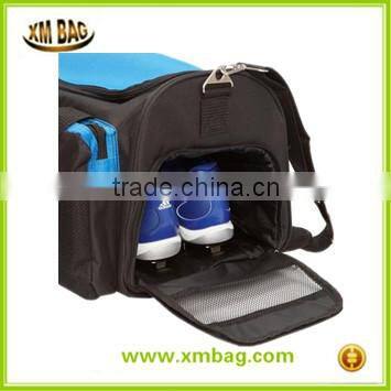 New Design Custom Waterproof Sport Duffel Gym Bag with Shoe and Wet Pocket