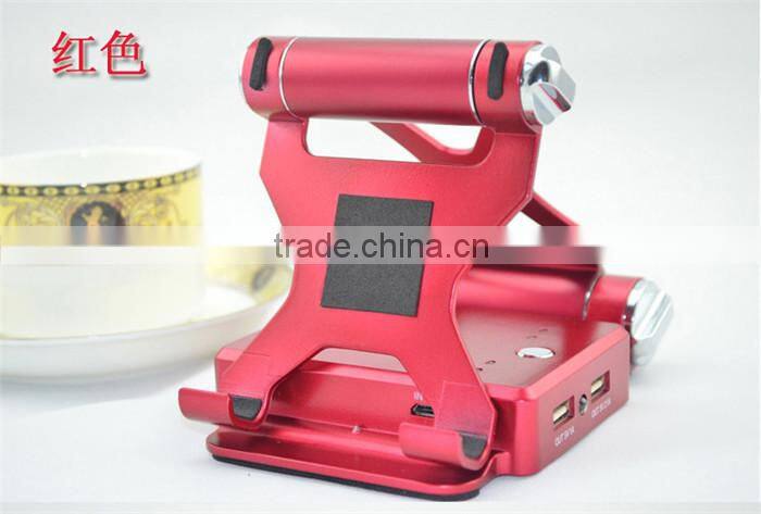 Universal 10000mAh stand holder power bank for tablet