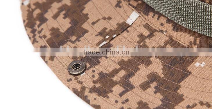 outdoor camping camouflage fishing hat cap